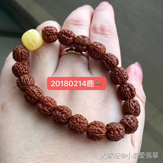 盘了快一年的金刚，进展不大呀！_珠串菩提子