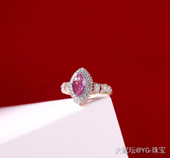 彩宝妈眼戒💍_戒指彩色宝石
