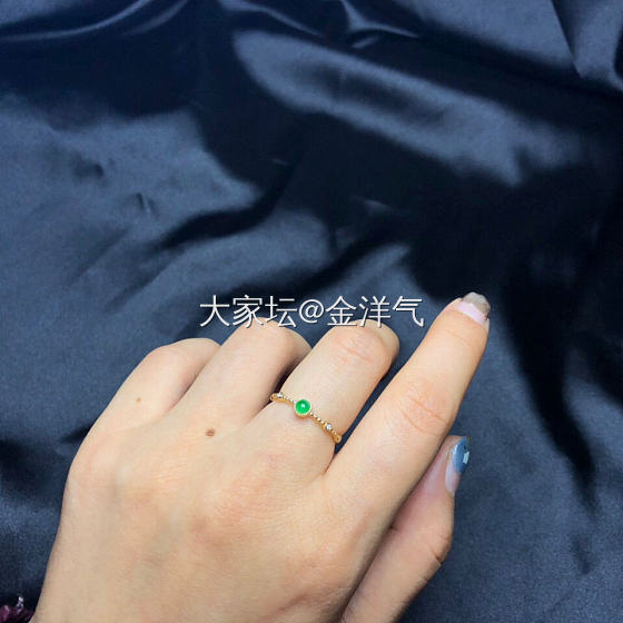 之前四会买的小翡翠镶嵌成品出炉~_吊坠翡翠