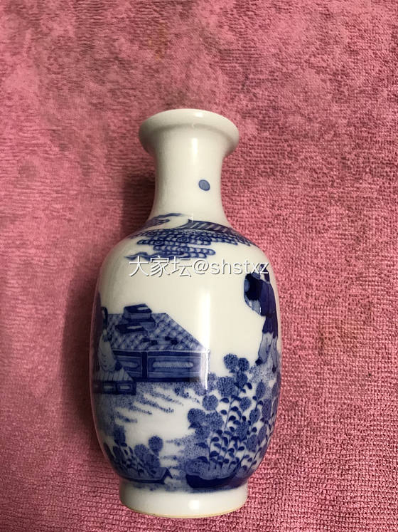 乾隆官窑，葡萄秋虫天球瓶，请鉴赏。_陶瓷