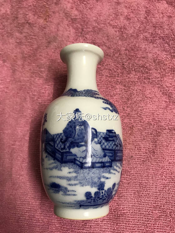 乾隆官窑，葡萄秋虫天球瓶，请鉴赏。_陶瓷