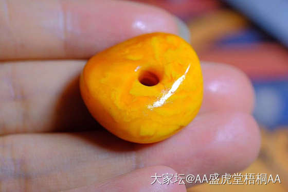 西亚回流古董老蜜蜡饼子_挂件蜜蜡琥珀蜜蜡
