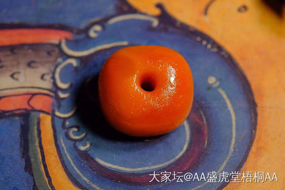西亚回流古董老蜜蜡饼子_挂件蜜蜡琥珀蜜蜡