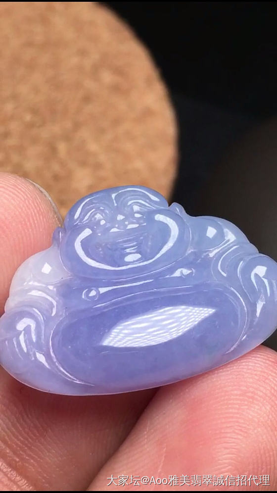 想求个翡翠紫罗兰吊坠_翡翠