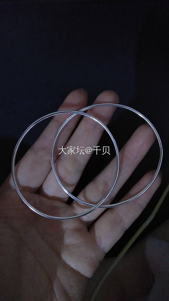 振贤家的小甜甜圈_手镯银