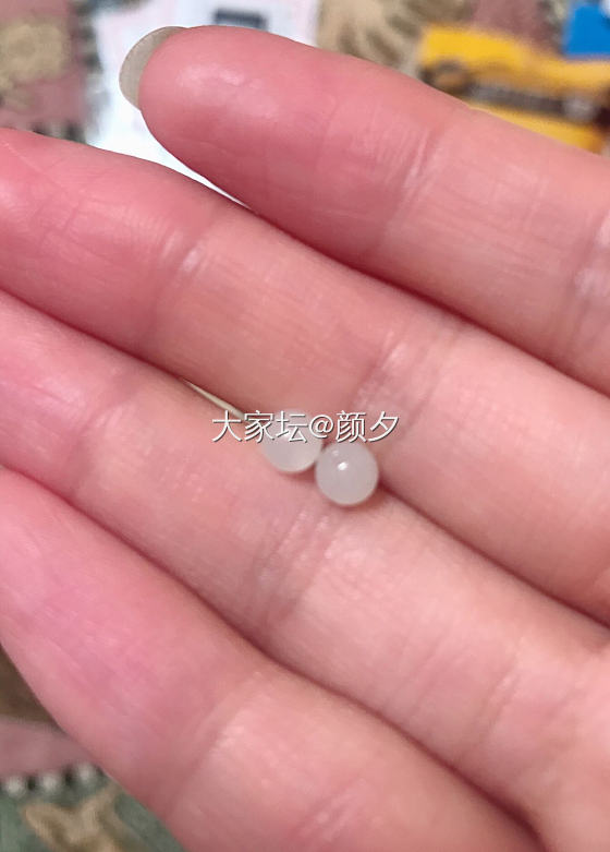一晚上的劳动成果_串珠颈饰毛衣链白玉和田玉