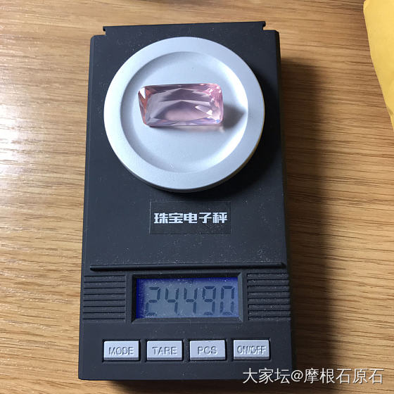 极品粉晶 来自马达加斯加_彩色宝石