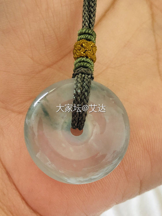 果机调色放大_平安扣翡翠