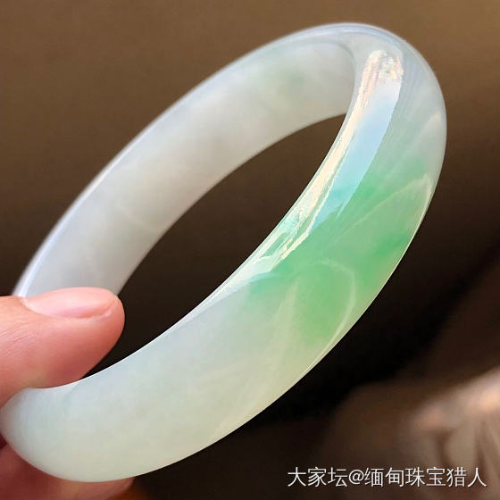 好的东西，再怎么渣拍都好看_手镯翡翠