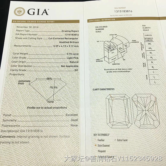 自古红蓝出CP  Gia粉钻蓝钻上手_钻石