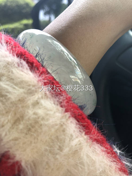 冰飘花镯子_手镯翡翠