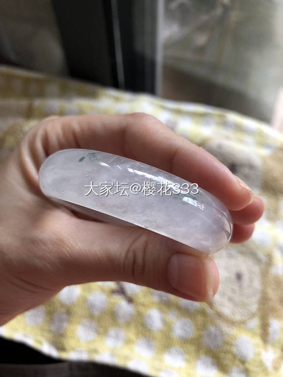 冰飘花镯子_手镯翡翠