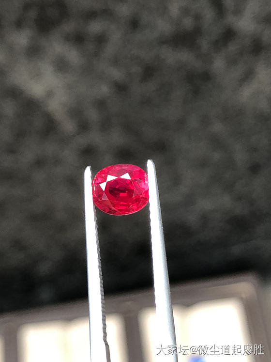 缅甸有烧红宝石 1.18ct 小精品美货_红宝石