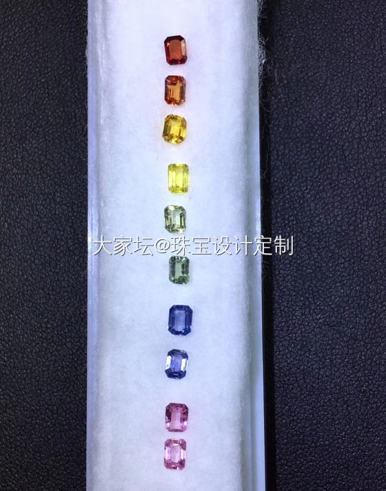 彩色蓝宝石～～～_蓝宝石
