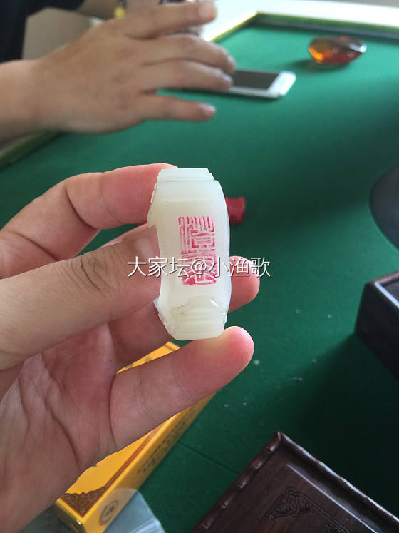 玉扳指----血战之时需澄怀_和田玉
