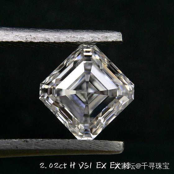 阿斯切 2克拉现货 GIA F~H色_钻石千寻珠宝