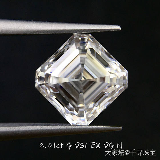 阿斯切 2克拉现货 GIA F~H色_钻石千寻珠宝