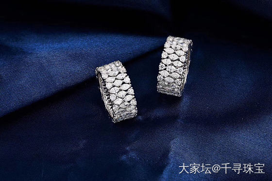 豪镶满圈钻💎马眼钻排戒_钻石千寻珠宝