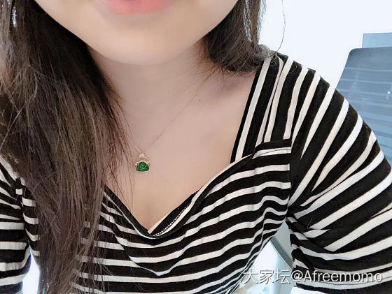 分享我送给妈妈的小佛_翡翠