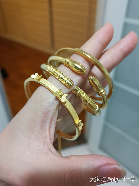 珍镯_手镯金