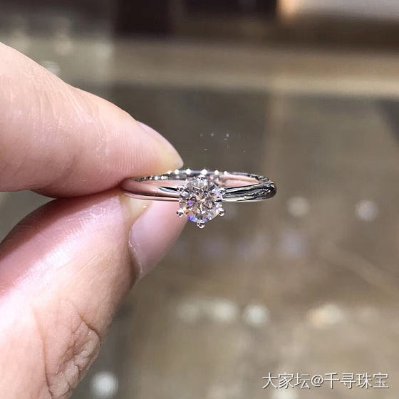 婚戒款式💍40分六爪推荐（六）_钻石千寻珠宝