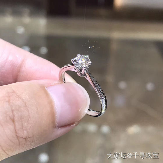 婚戒款式💍40分六爪推荐（六）_钻石千寻珠宝