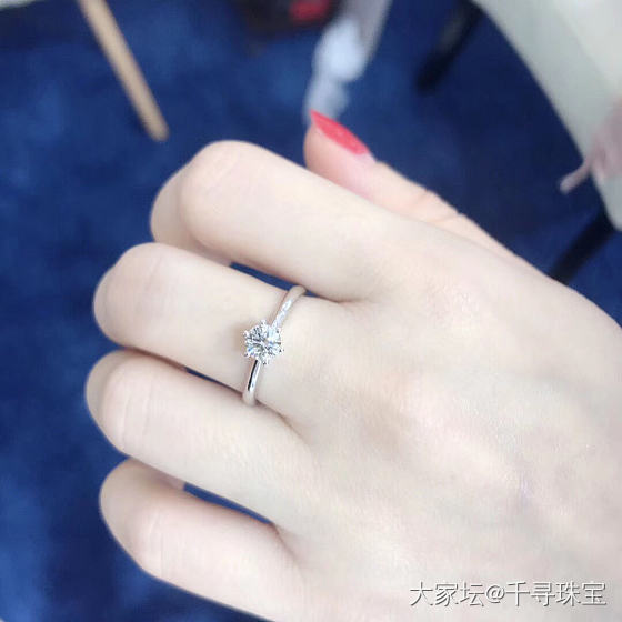 婚戒款式💍40分六爪推荐（六）_钻石千寻珠宝