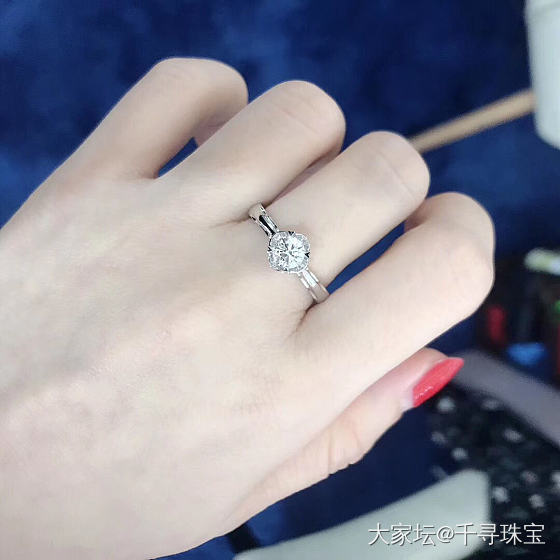 婚戒款式💍50分女戒推荐（八）_钻石千寻珠宝