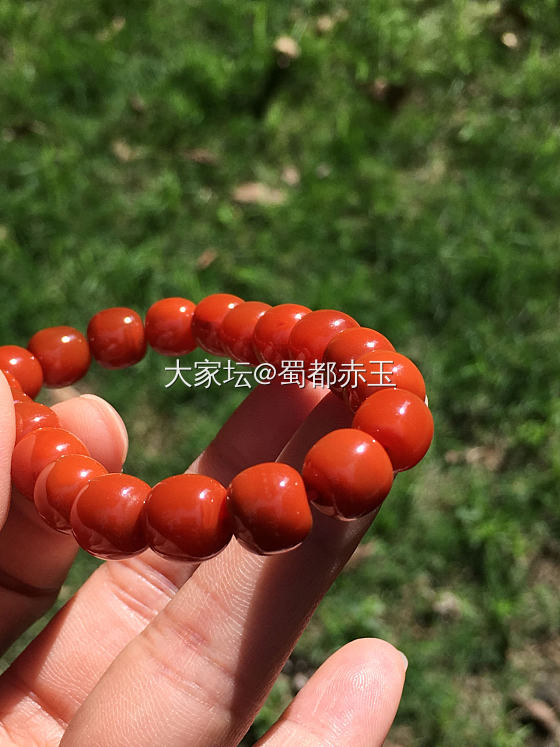 迟到的儿童节，昨天考一天今天补上_珠串南红