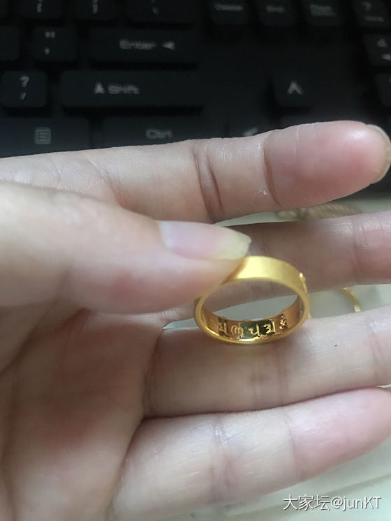 六一的小金单_戒指金