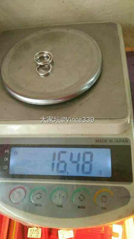 秀一秀上个月打的铂金泥鳅背戒指_铂戒指
