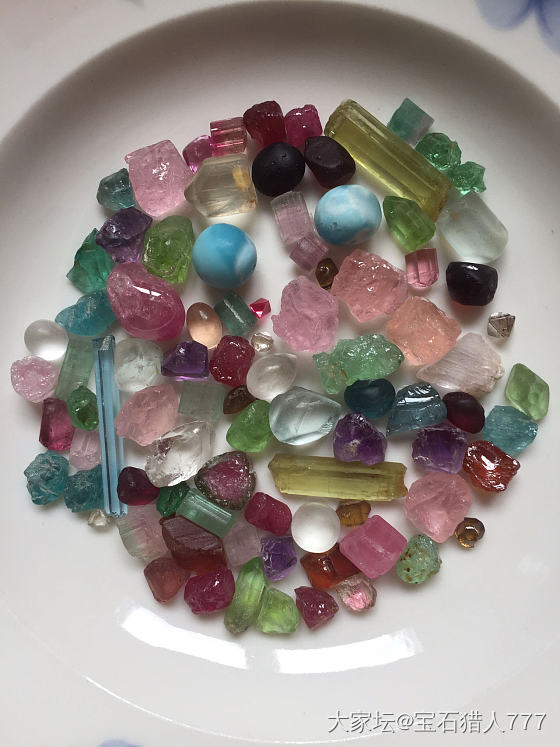 16种石头，大家认一下试试！_彩色宝石