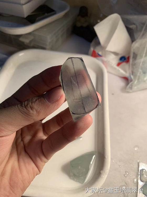 等待出水_翡翠