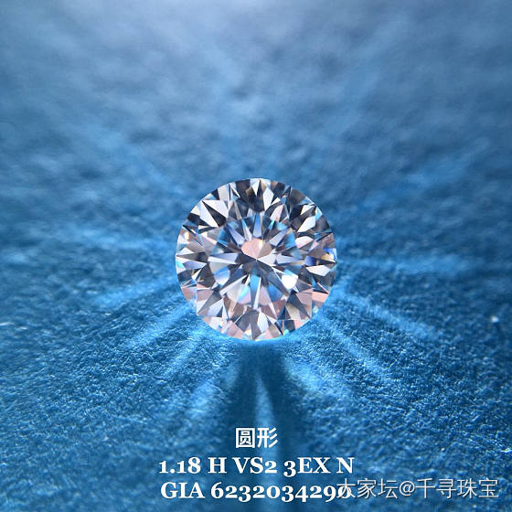 🌟1.18ct  “要发发”
     性价比新货 完美切工_钻石千寻珠宝