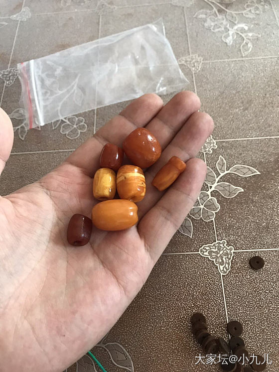 一把老蜜蜡_琥珀蜜蜡