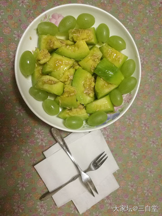 小棉袄给我做的拼盘_美食