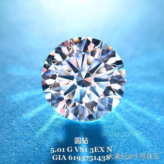 5.01 GVS1 3EX N 性价比
买的起五克拉 才有十克拉婚戒💍_钻石千寻珠宝