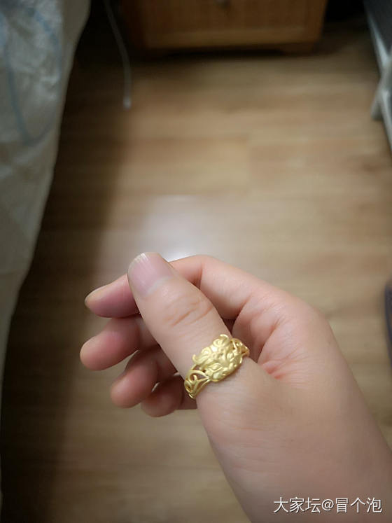 心心念念的瑞兽戒指_戒指金