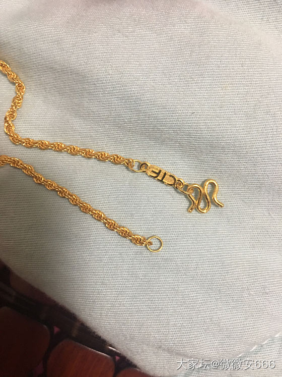 这个周大福会有假吗？_金