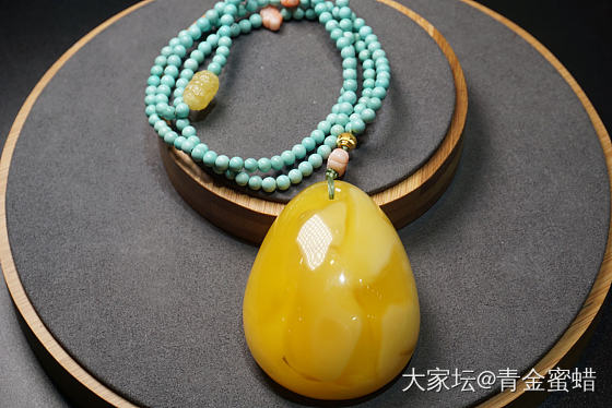 这块蜜蜡有什么有缺点呢请指正_琥珀蜜蜡