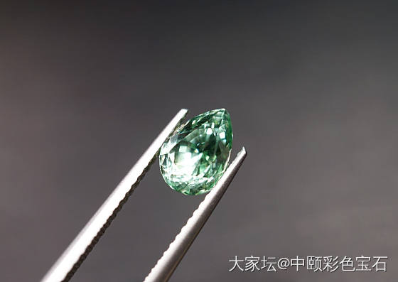 ##中颐天然未加热钒致色金绿宝石##  2.11ct_刻面宝石金绿宝石名贵宝石