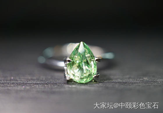 ##中颐天然未加热钒致色金绿宝石##  2.11ct_刻面宝石金绿宝石名贵宝石