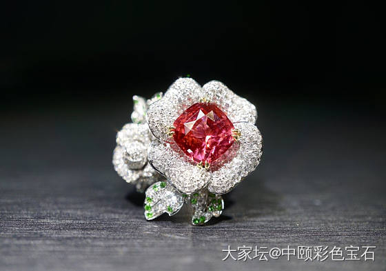 ##中颐天然马亨盖尖晶戒指##  3.03ct_戒指尖晶石彩色宝石