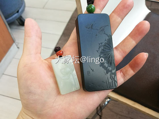 荷趣_挂件和田玉