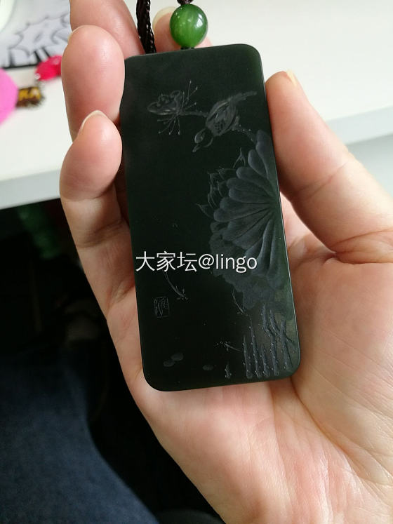 荷趣_挂件和田玉