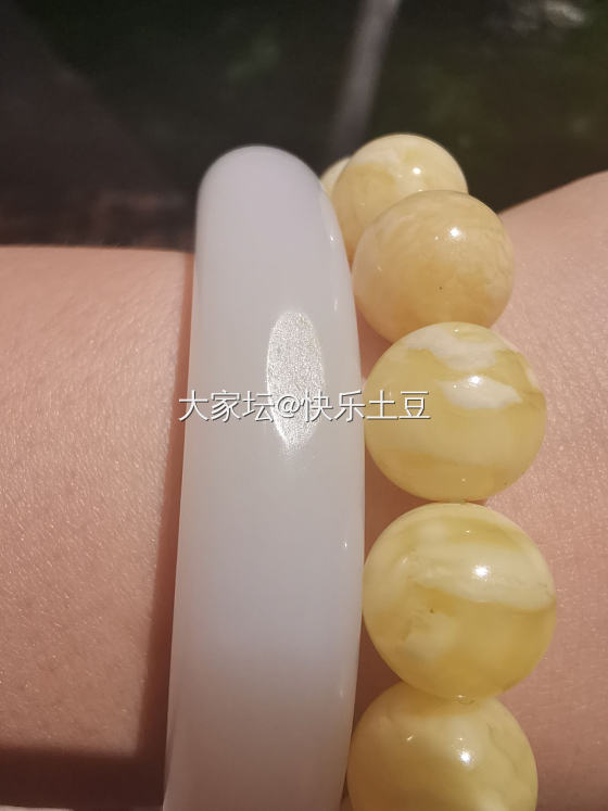 水一帖：镯太白_手镯白玉和田玉