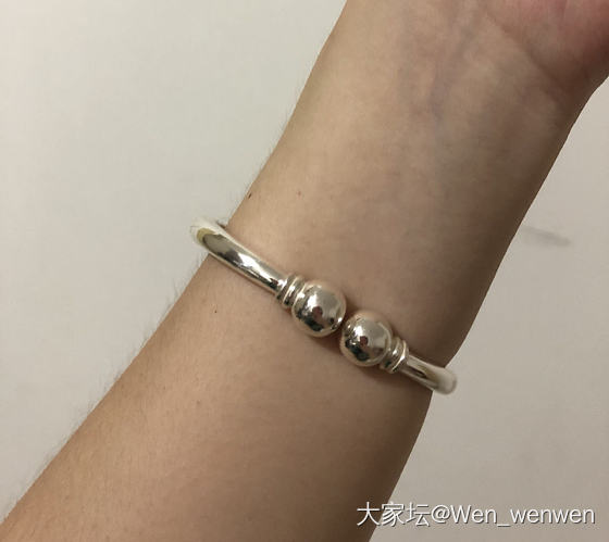 我的牡丹是不是大了点_手镯银