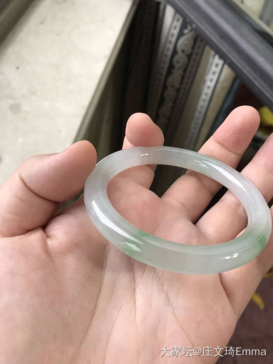 早🌞都是阴天下的清晨拍的_耳坠项链手镯翡翠