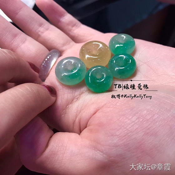骗子！绿瞳曼珠卖家！！原名未满月的婴儿，是的，又是她！！又害人了！！_翡翠