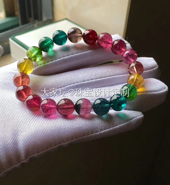 彩虹色🌈才是夏天的颜色呀喵(^･ｪ･^)_彩色宝石